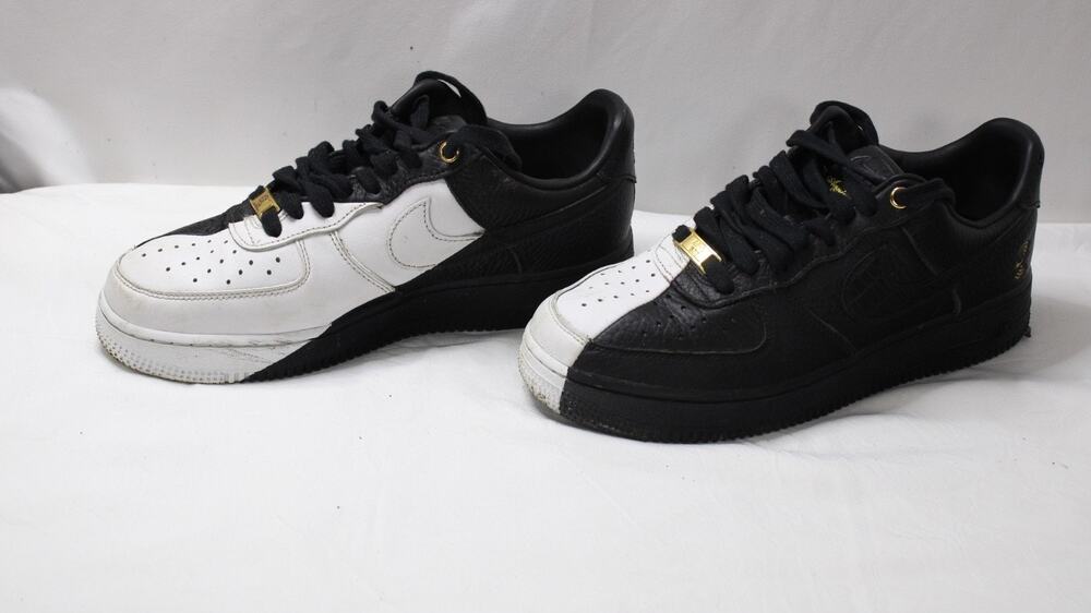 Nike Air Force 1 Low 40th Anniversary Split Black White Mens Size 7.5 DX6034-001